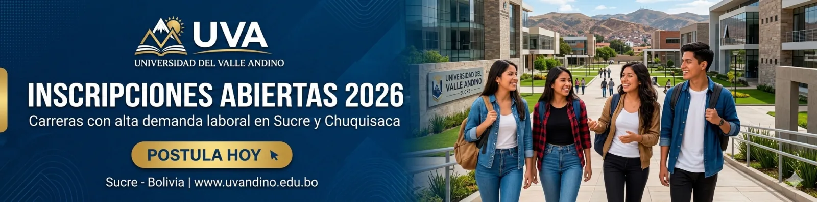 Publicidad ficticia para el banner entre noticias destacadas y noticias recientes.